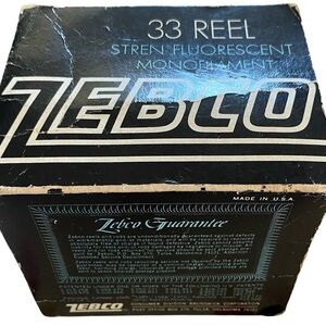 Vintage Zebco 33 Reel Monofilament Fishing Reel
